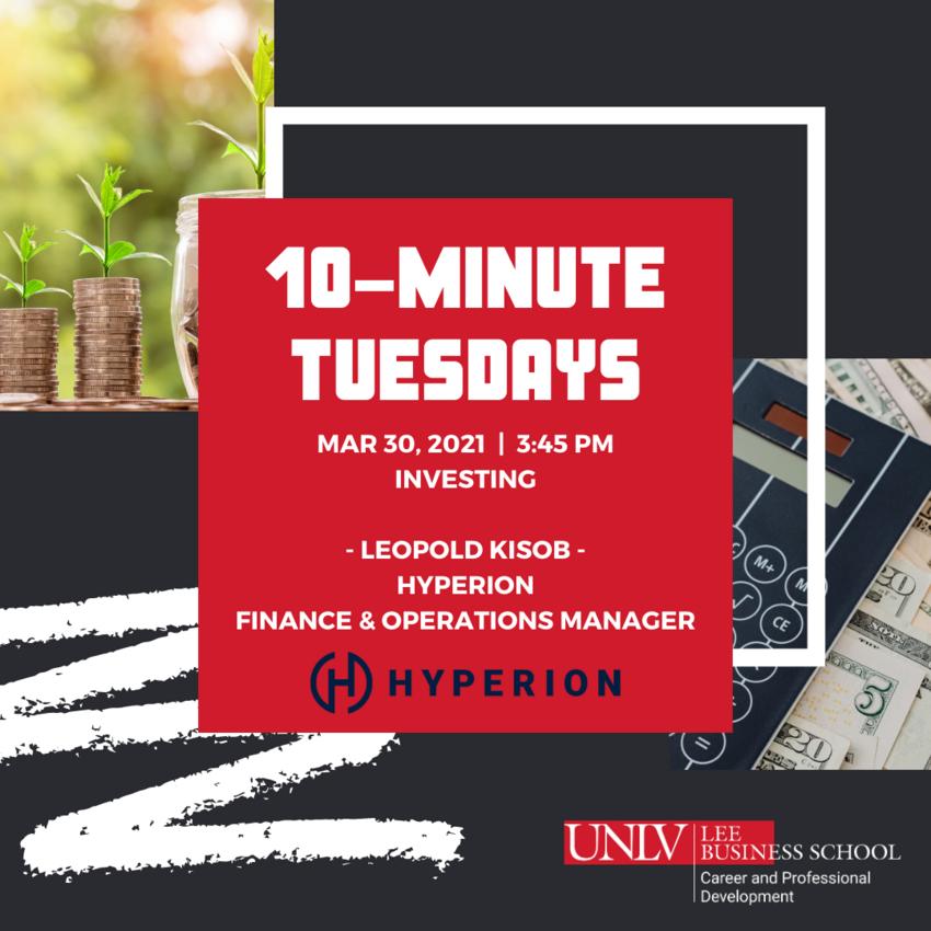 10minute Tuesday Investing Calendar University of Nevada, Las Vegas